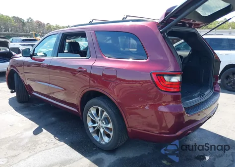 2019 Dodge Durango Gt Plus Awd z USA, uszkodzony, nr VIN 1C4RDJDG8KC651340